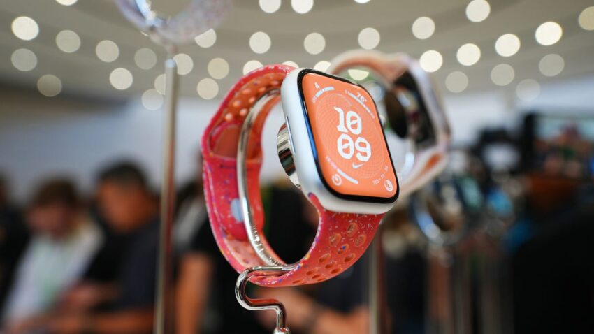 Apple Watch отмечает