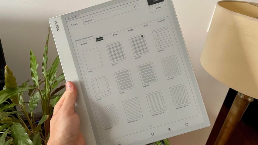 E-ink планшет, который