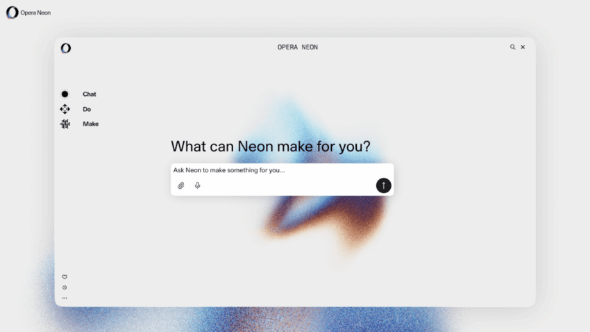 Opera Neon: новый