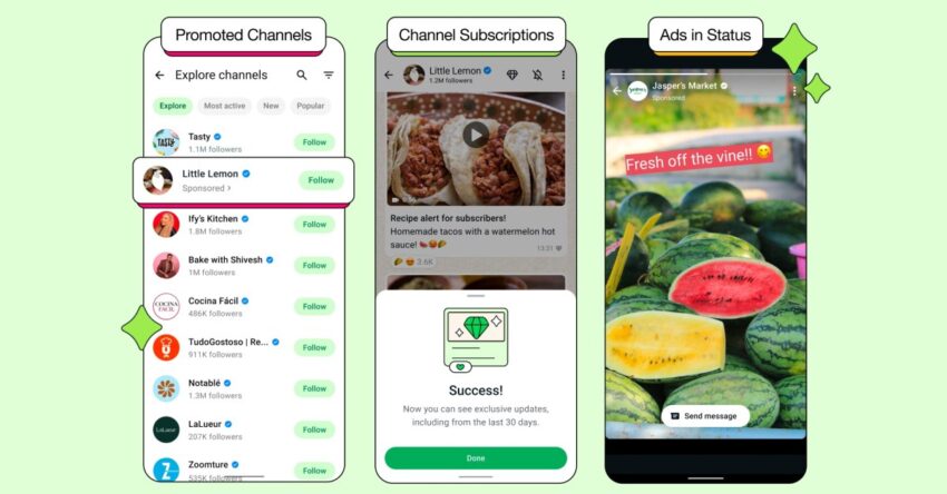 WhatsApp начинает показ