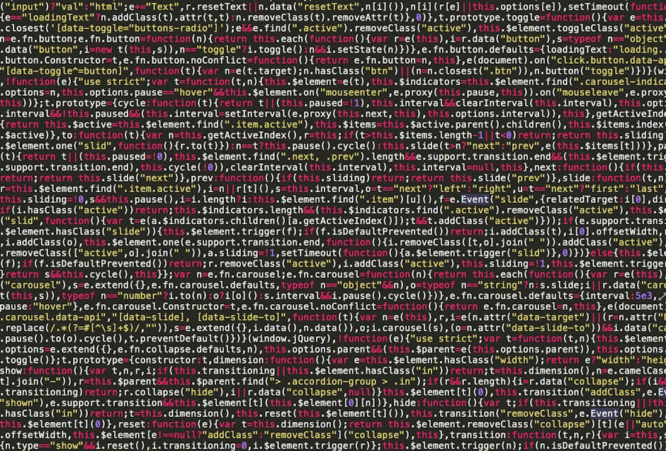 Vibrant and detailed view of JavaScript code on a screen, ideal for tech and programming visuals.
